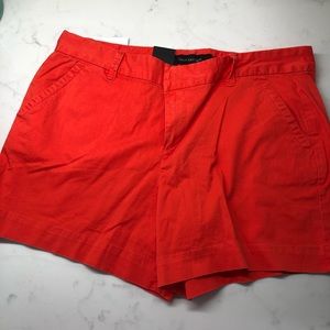 Calvin Klein red shorts